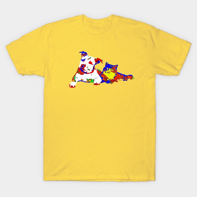 We are hungry. Pet series T-Shirt by RafaelSalazar